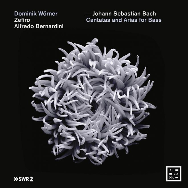 Dominik Wörner sings Bach CD cover