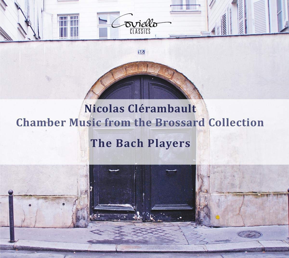 Booklet cover for The Bach Players' Clérambault CD