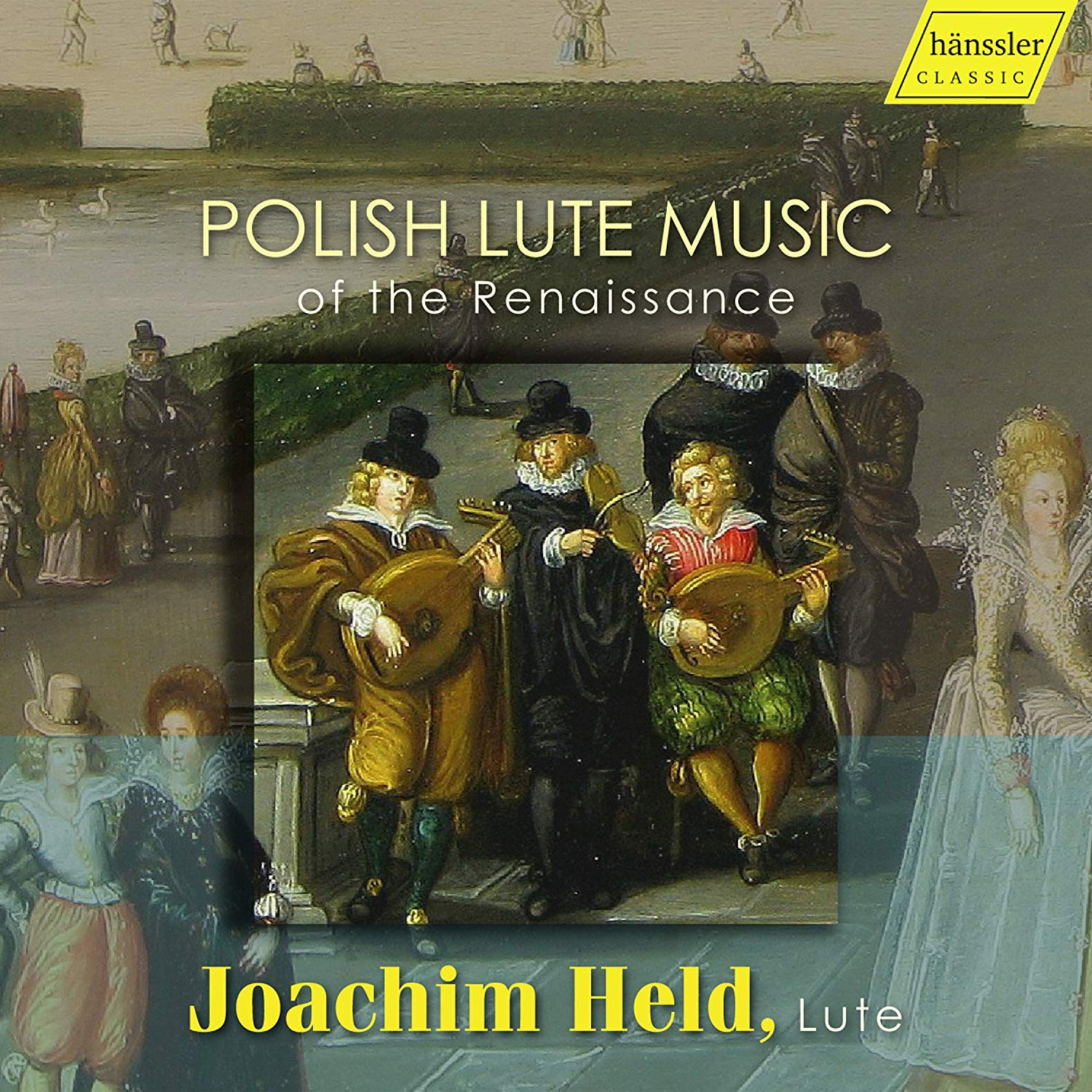 CD booklet cover of Polish lute music of the Renaissance