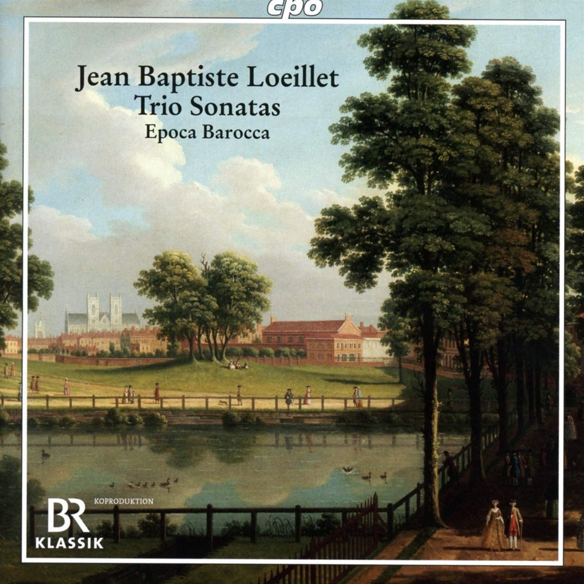 Loeillet Trio sonatas CD cover