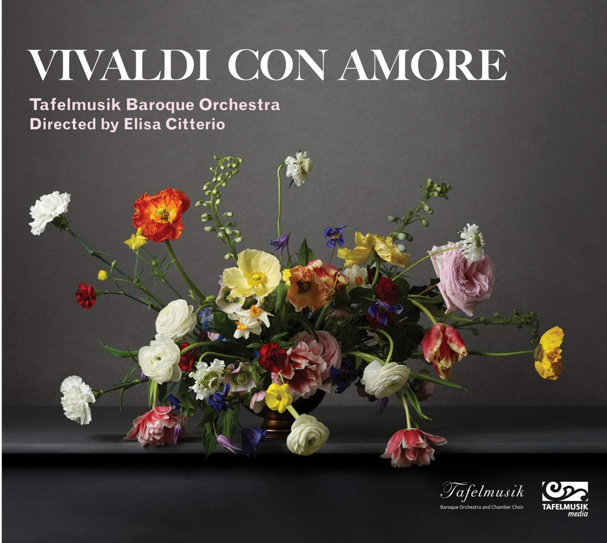 Cover of Tafelmusik CD Vivaldi Con amore