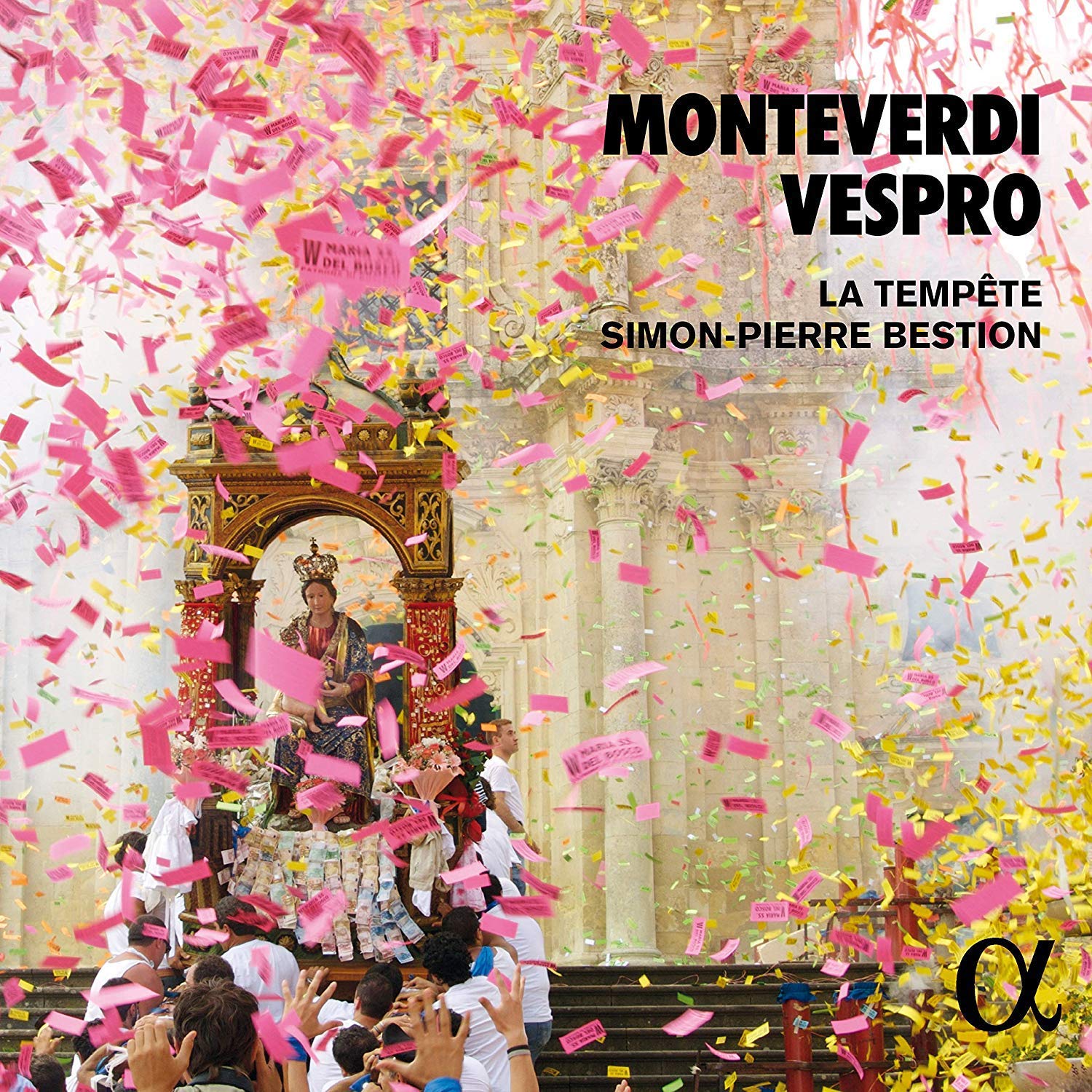 Bestion Monteverdi Vespro CD cover