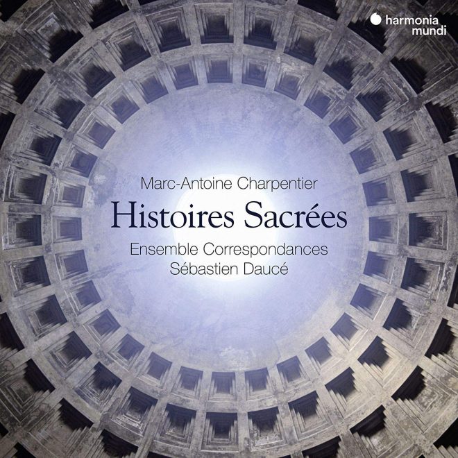 CD cover of Charpentier Histoires sacrées Daucé