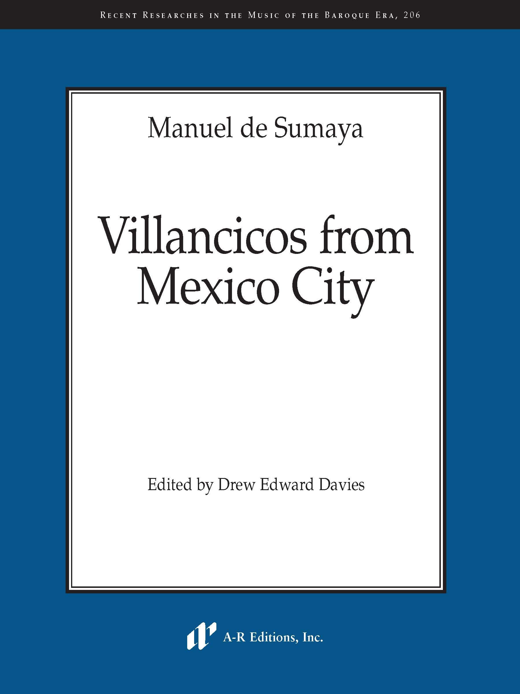 Cover of Recent Researchs 206 Sumaya Villancicos