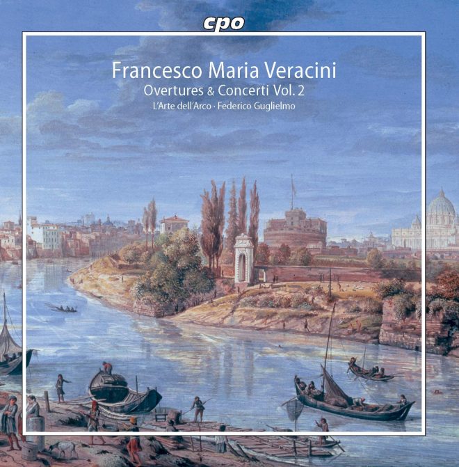 Cover of cpo Veracini CD vol. 2
