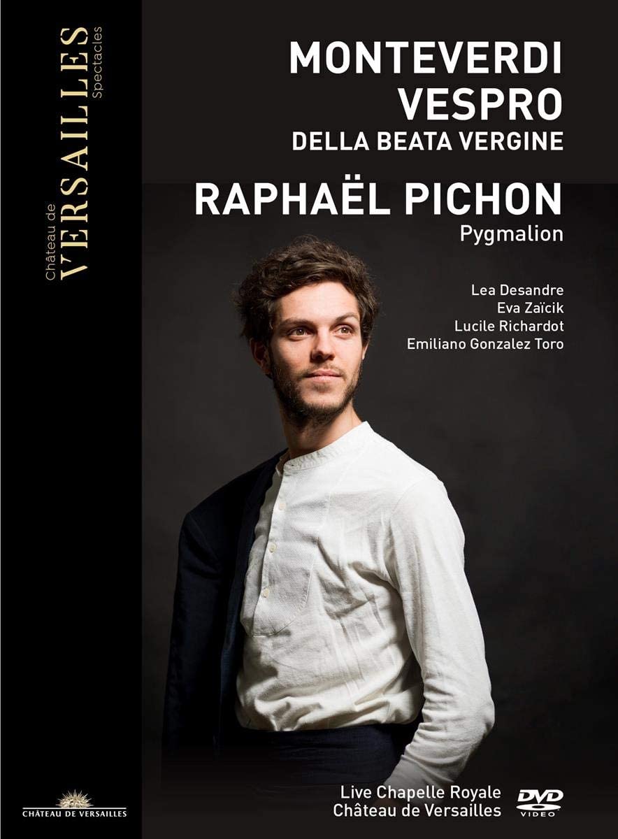 Cover of a DVD of Monteverdi Vespers by Pichon