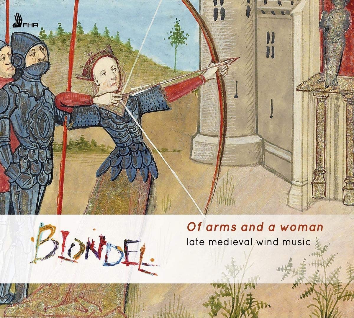 Cover of the CD Blondel Of arms and a woman