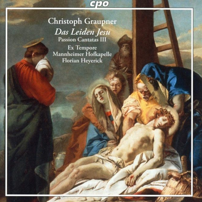 Volume 3 of Graupner: Das Leiden Jesu CD cover