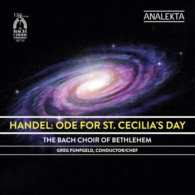 Cover of Handel Ode to St Cecilia CD