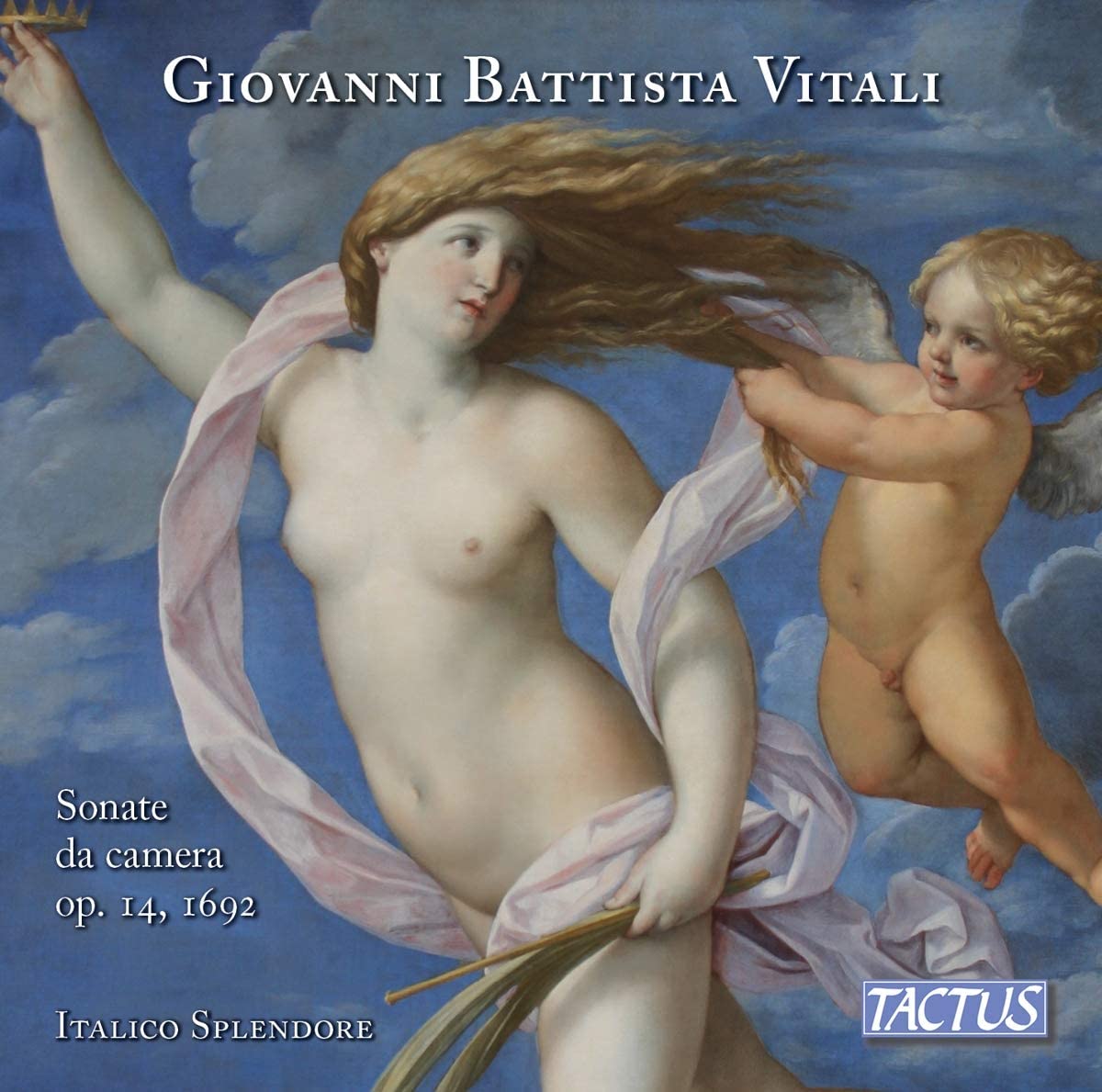 CD cover of Vitali op. 14 trio sonatas