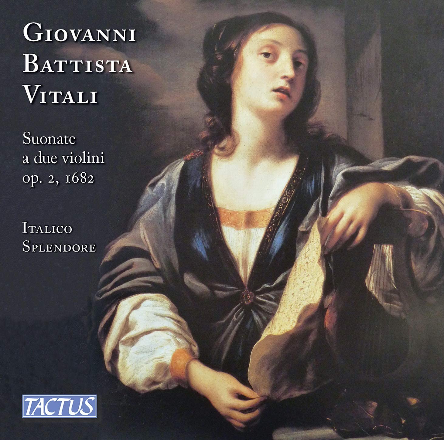 CD cover of Vitali's op. 2 trio sonatas