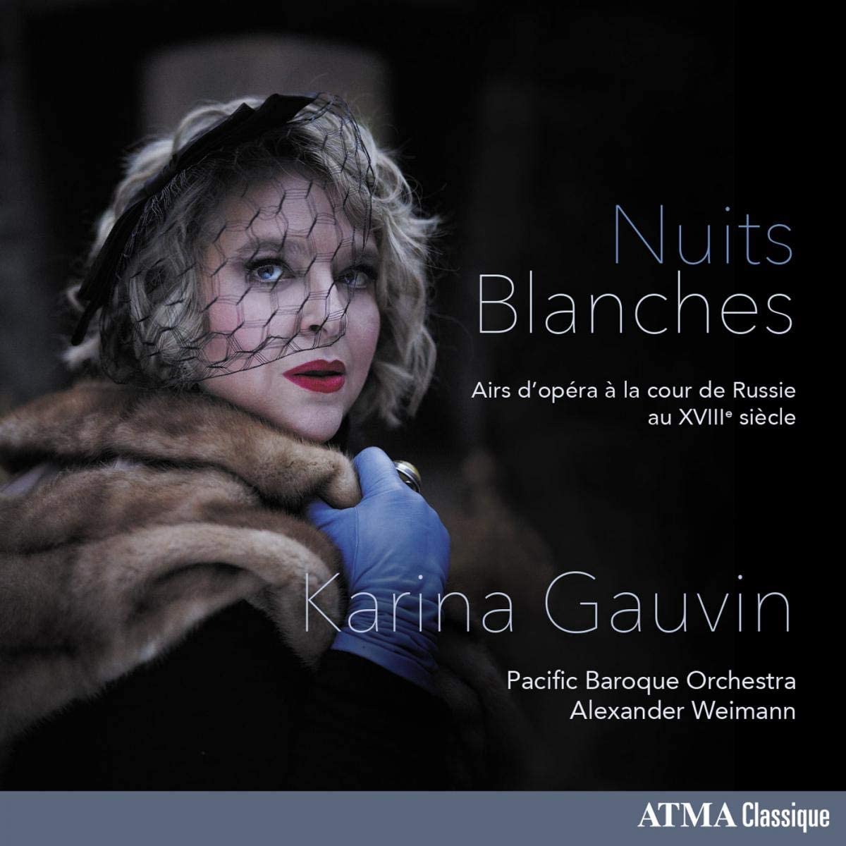 Karina Gauvin Nuits blanches CD cover