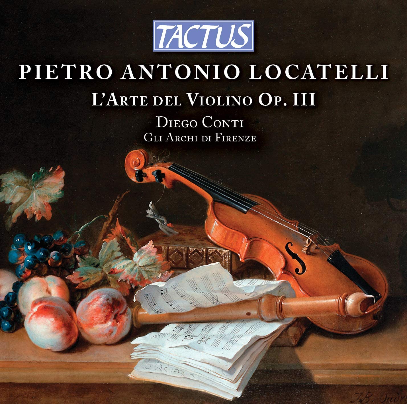 Locatelli op 3 Diego Conti CD cover