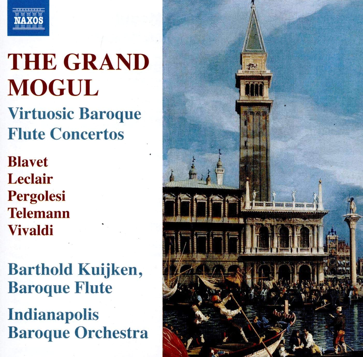 The Grand Mogul Vivaldi Barthold Kuijken CD cover