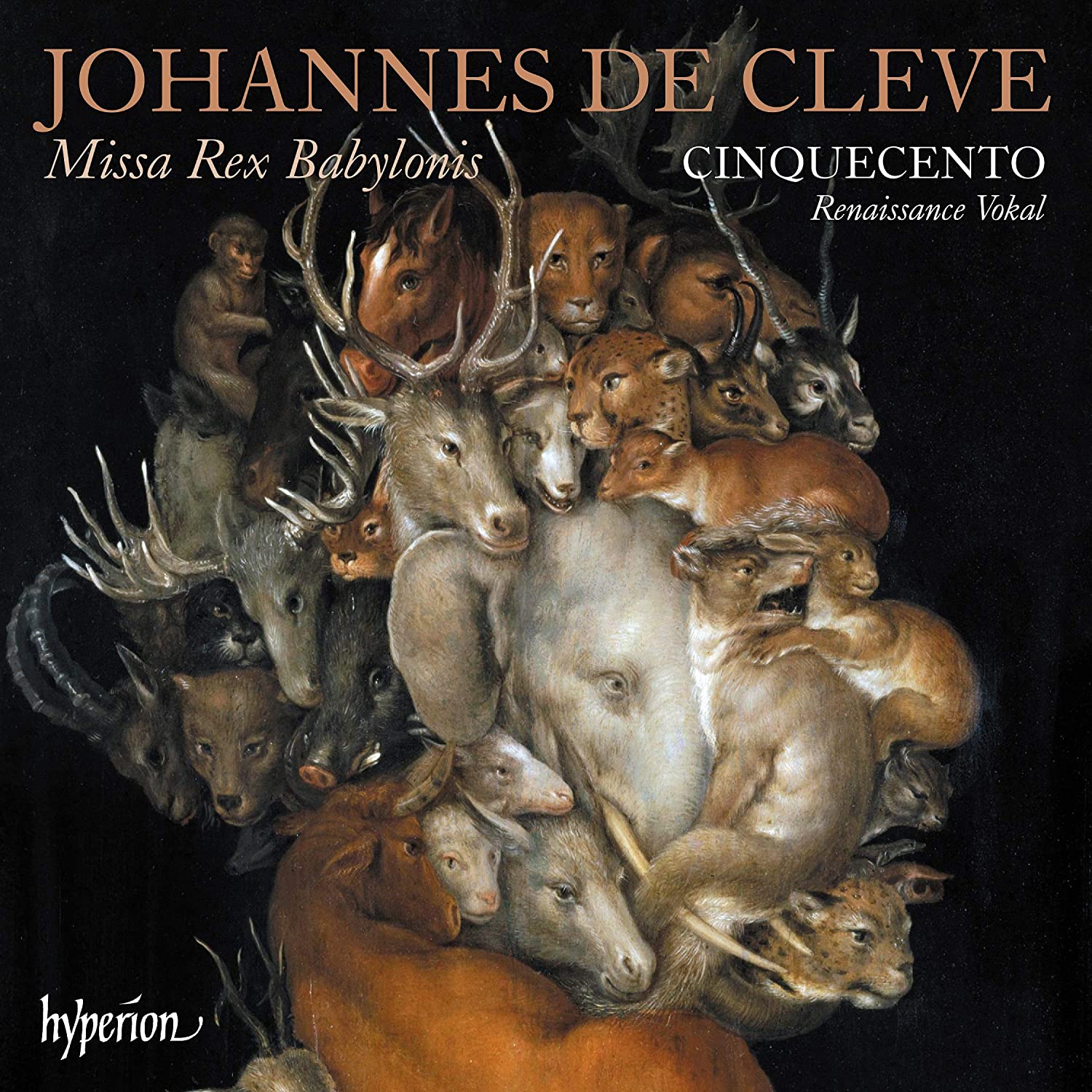 Cover of Cinquecento CD of de Cleve and Vaet