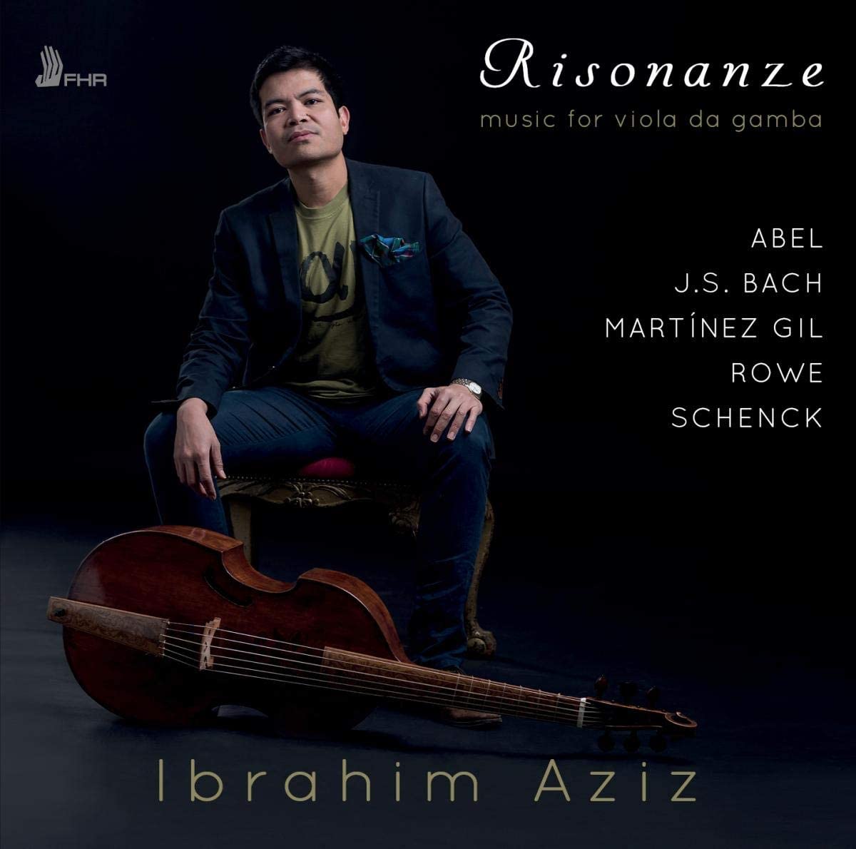 Resonanze CD of solo gamba music from the baroque and modern periods