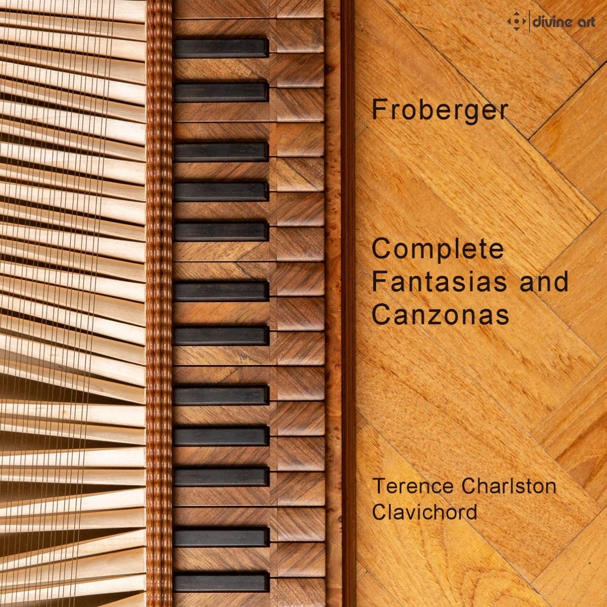 Terence Charlston plays Froberger on clavichord CD cover