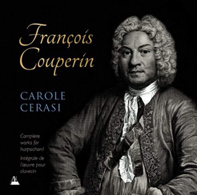 CD cover 10 CD box set Couperin complete harpsichord music Carole Cerasi
