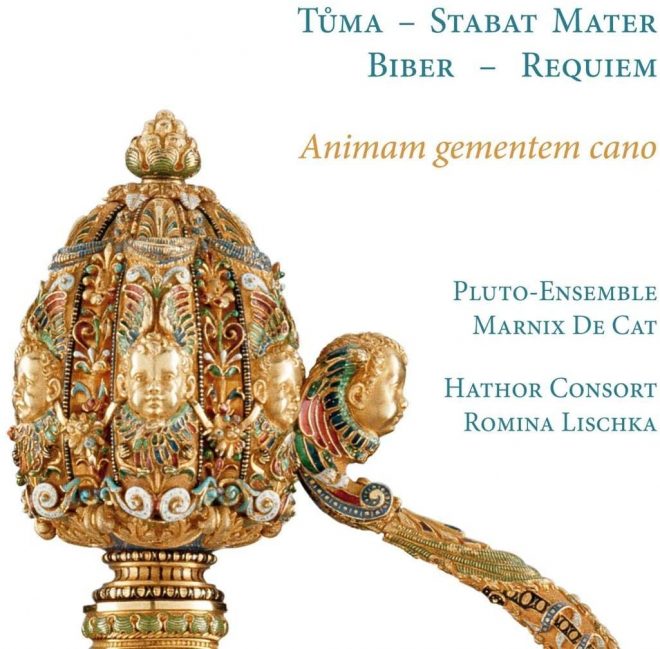 CD cover of Animam gementem cano Biber and Tuma