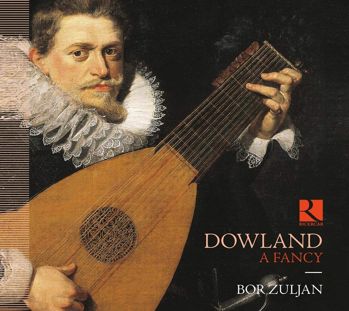 CD cover of Bor Zuljan Dowland lute recital