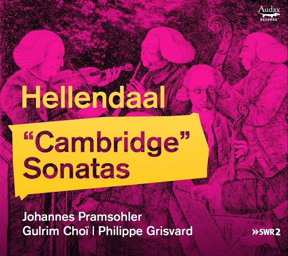 CD cover Hellendaal Cambridge Sonatas Pramsohler