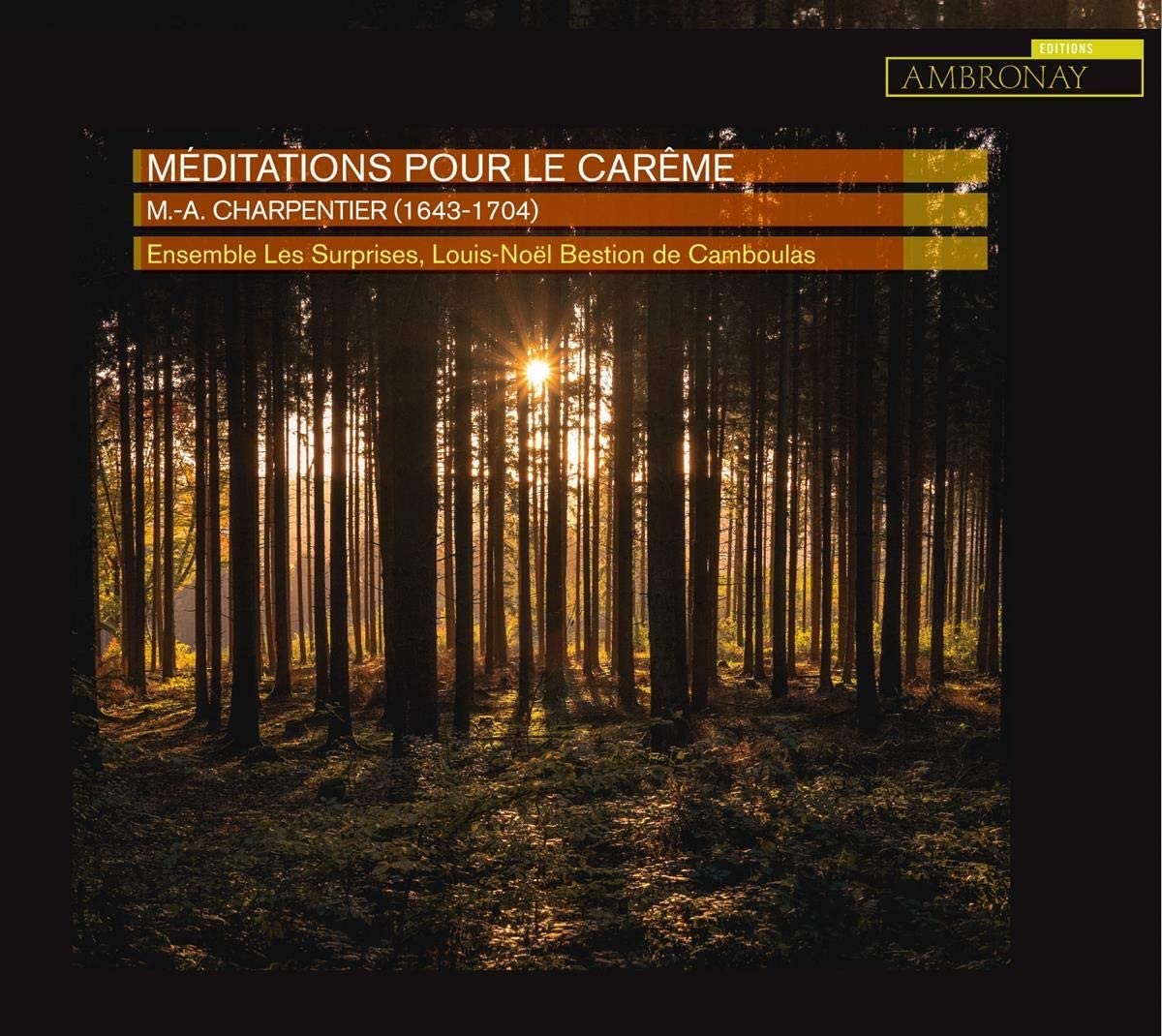 CD cover of Les Surprises Charpentier Pour le Carême