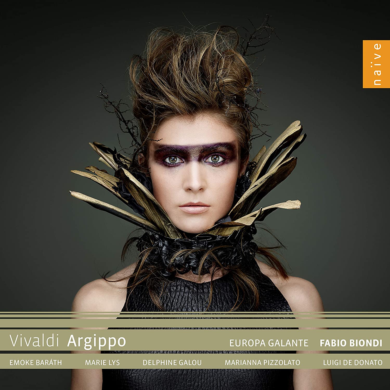 CD cover Fabio Biondi directs Vivaldi's Argippo