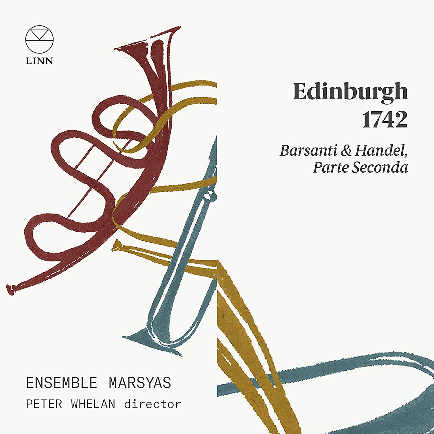 CD cover Edinburgh 1742 Ensemble Marsyas Parte seconda