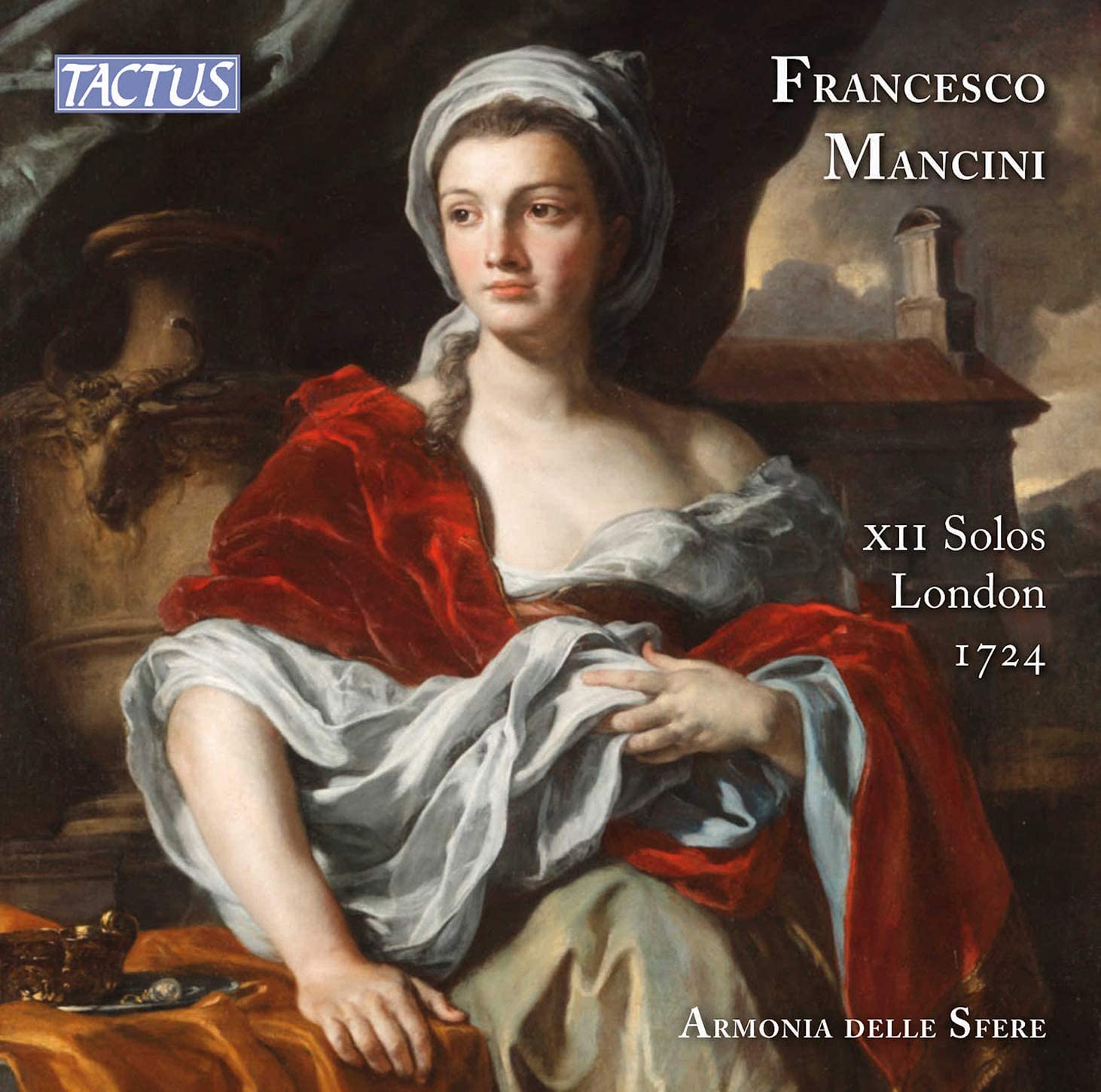 CD cover of Mancini XII solos Armonia delle Sfere