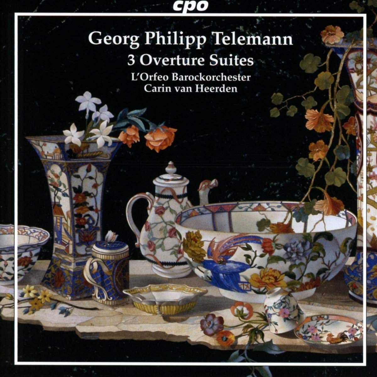 CD cover of Telemann L'Orfeo Barockorchester