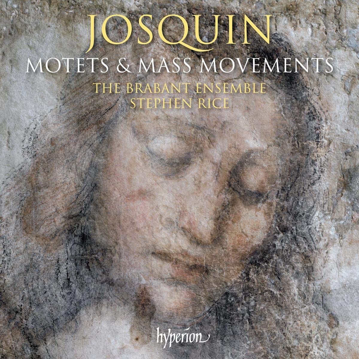 CD cover of hyperion Brabant Ensemble Josquin