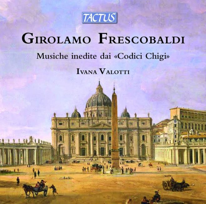 CD cover of Ivana Valotti playing Frescobaldi on organ