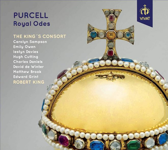 CD cover of King's Consort Royal Odes on Vivat