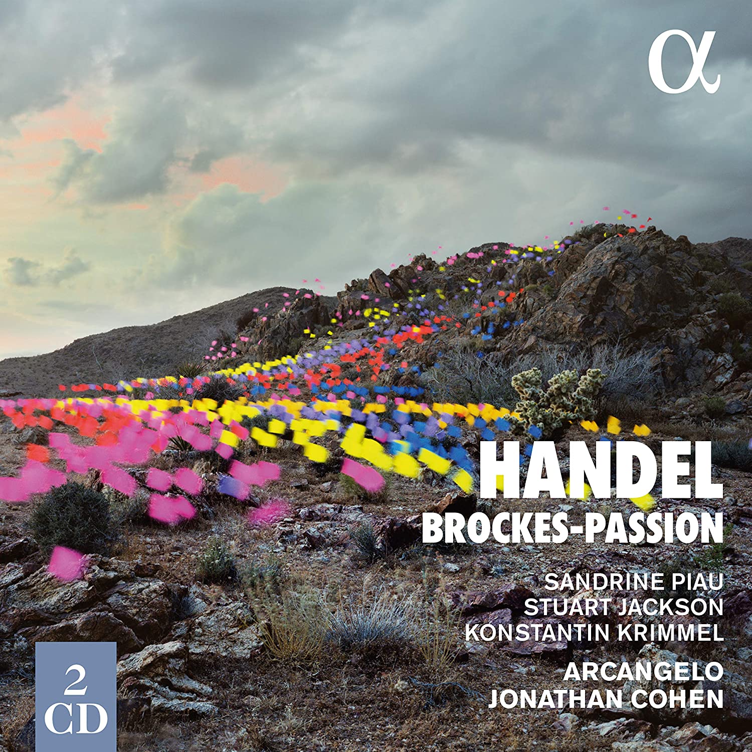 CD cover Handel Brockes Passion Cohen Alpha Classics