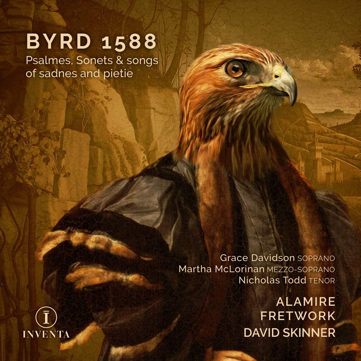 CD cover Byrd 1588 Alamire Fretwork David Skinner