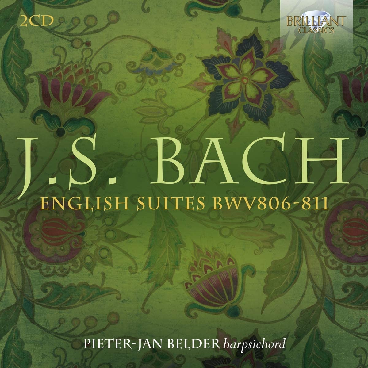 CD cover of Belder English Suites on Brilliant Classics