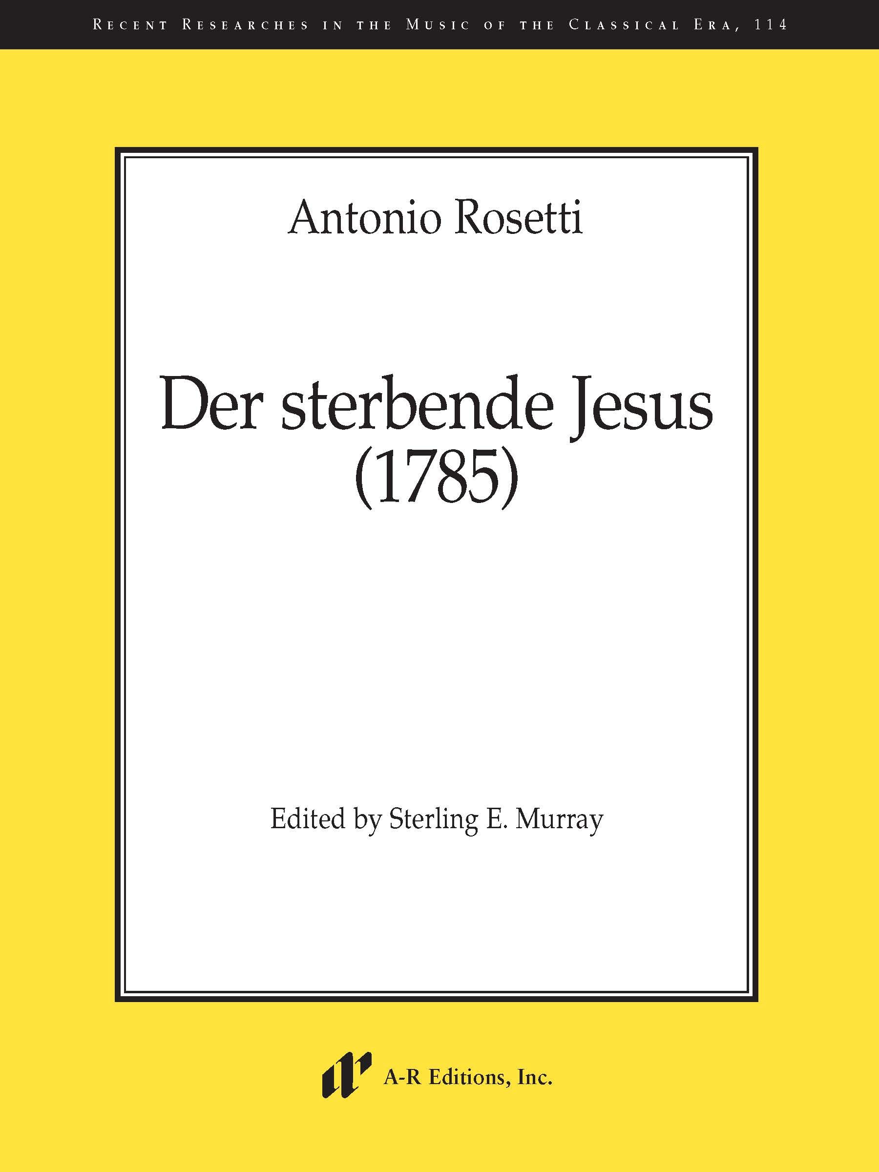 Rosetti Der sterbende Jesus C114_Cover