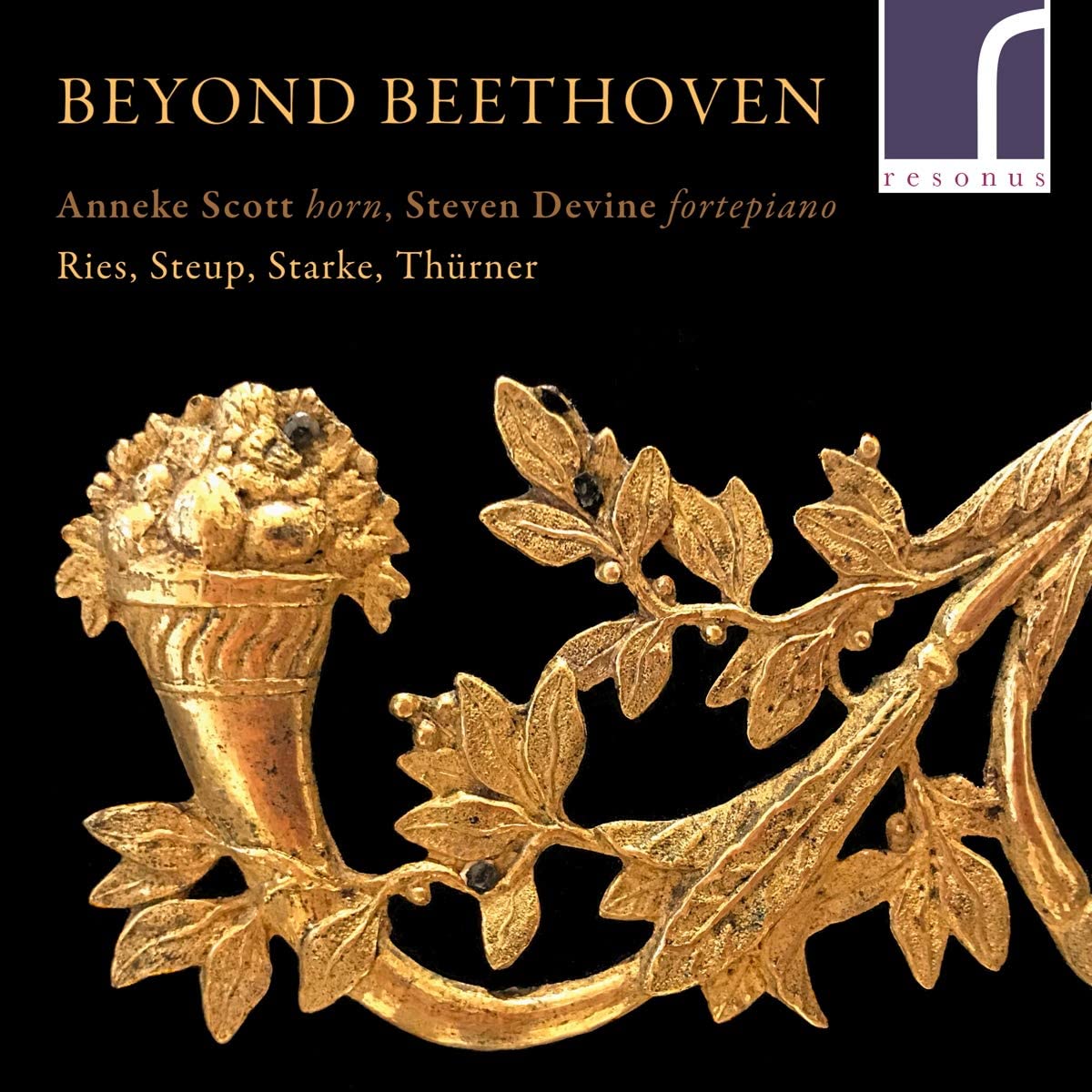 CD cover Anneke Scott Stephen Devine Beyond Beethoven