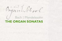 CD cover Bach Mendelssohn Organ Sonatas
