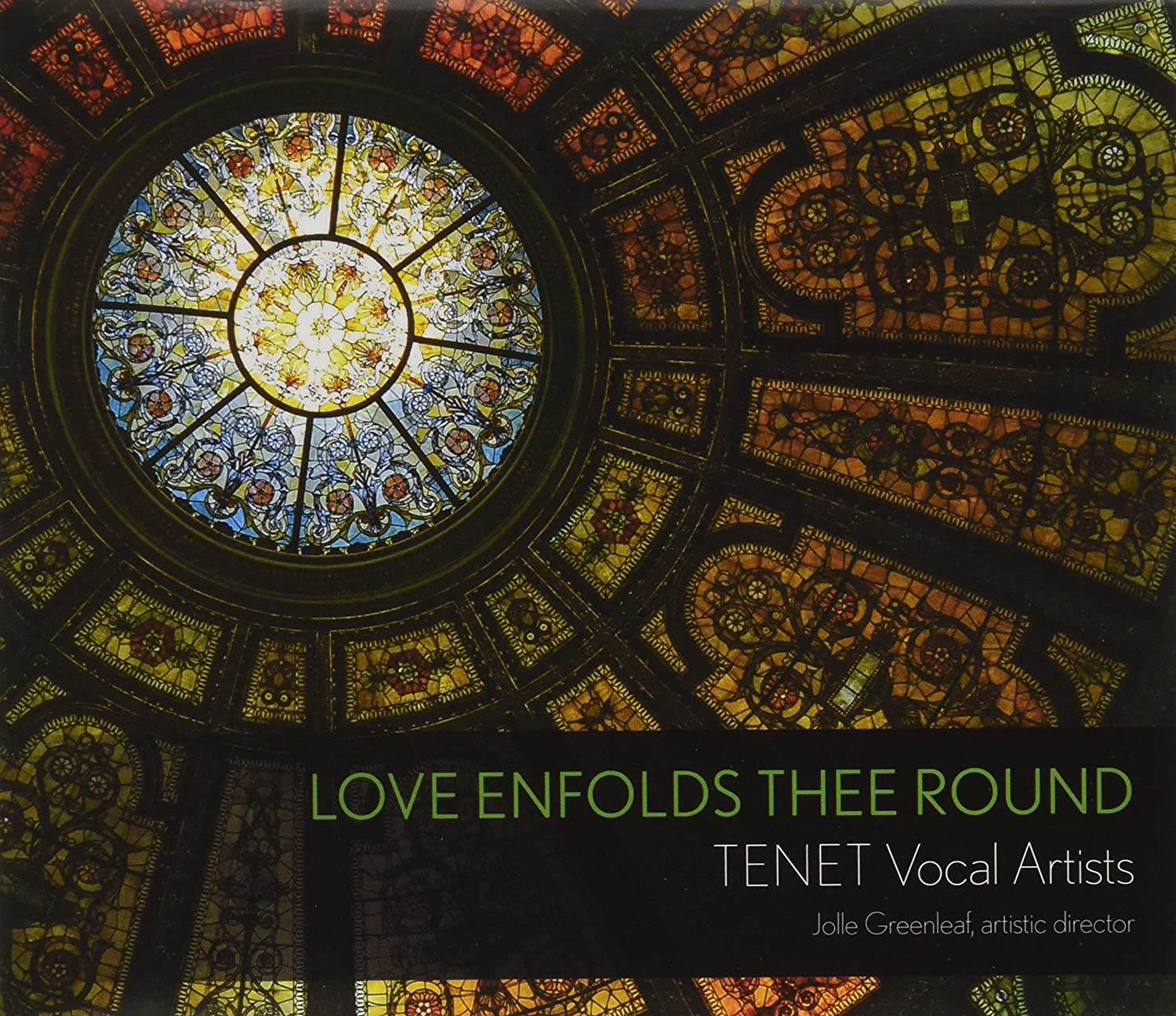 CD cover Love enfolds thee round TENET