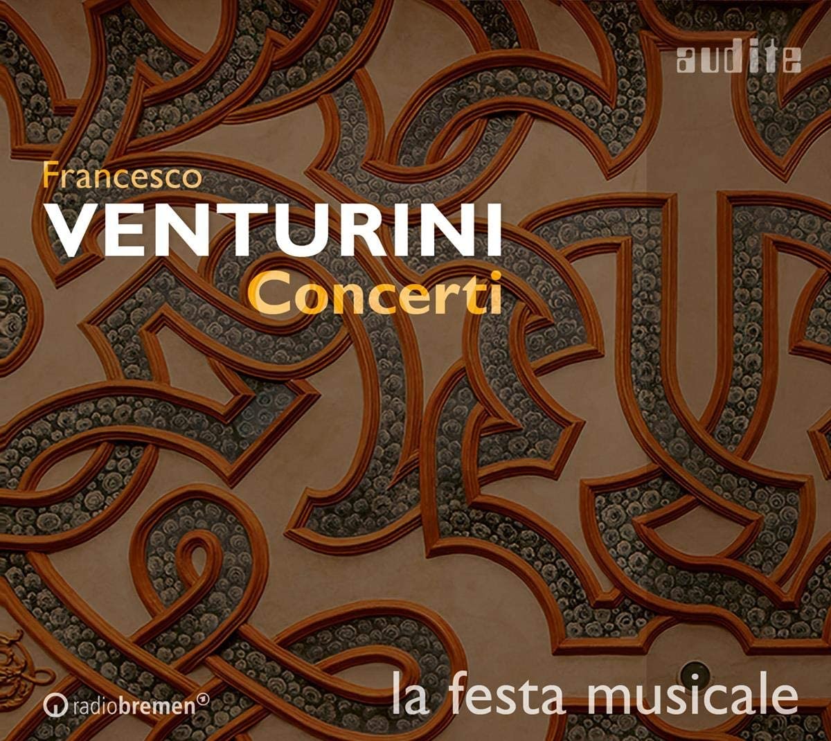 CD cover la festa musicale play concerti by Venturini