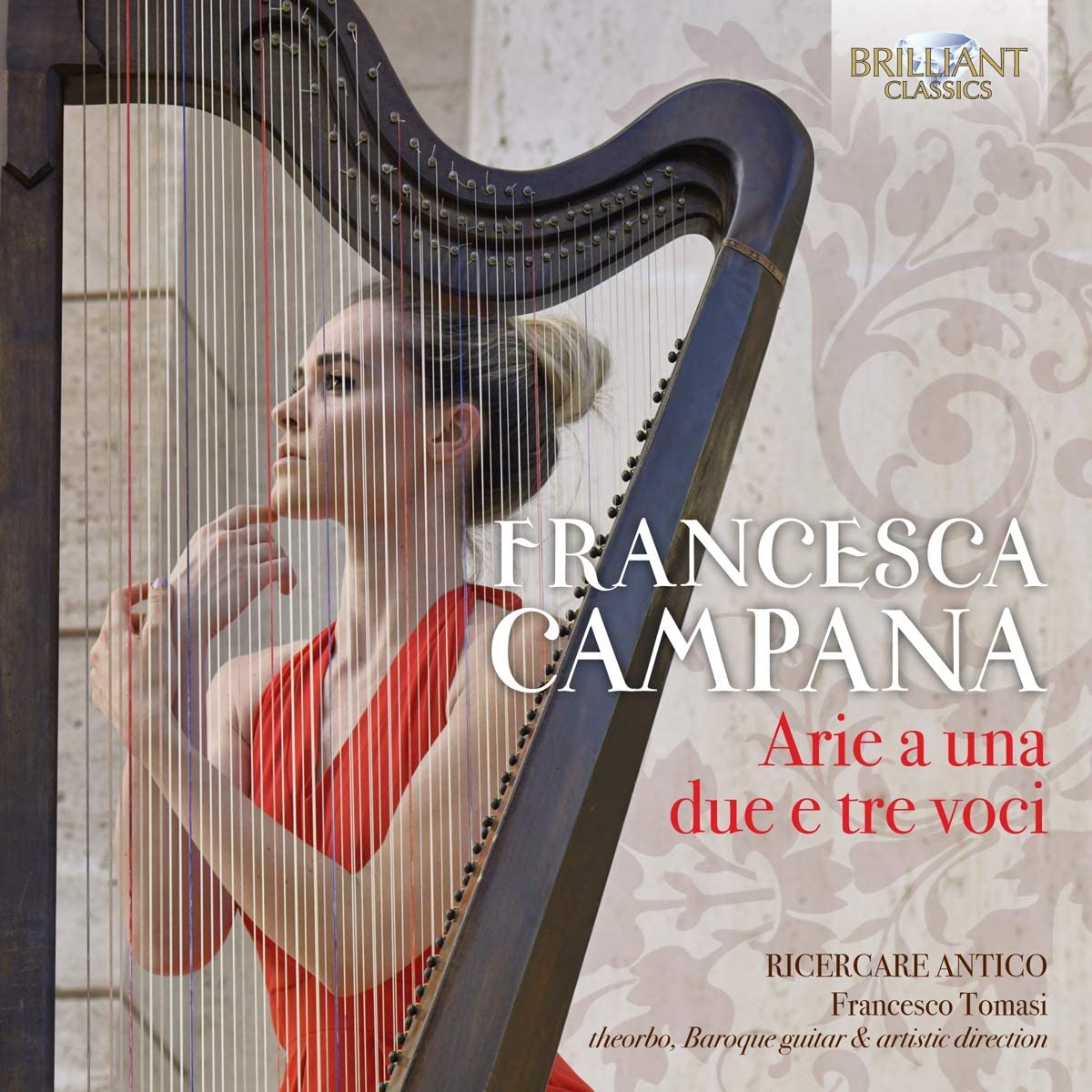 CD cover of Campana Arie Ricercare Antico Brilliant Classics