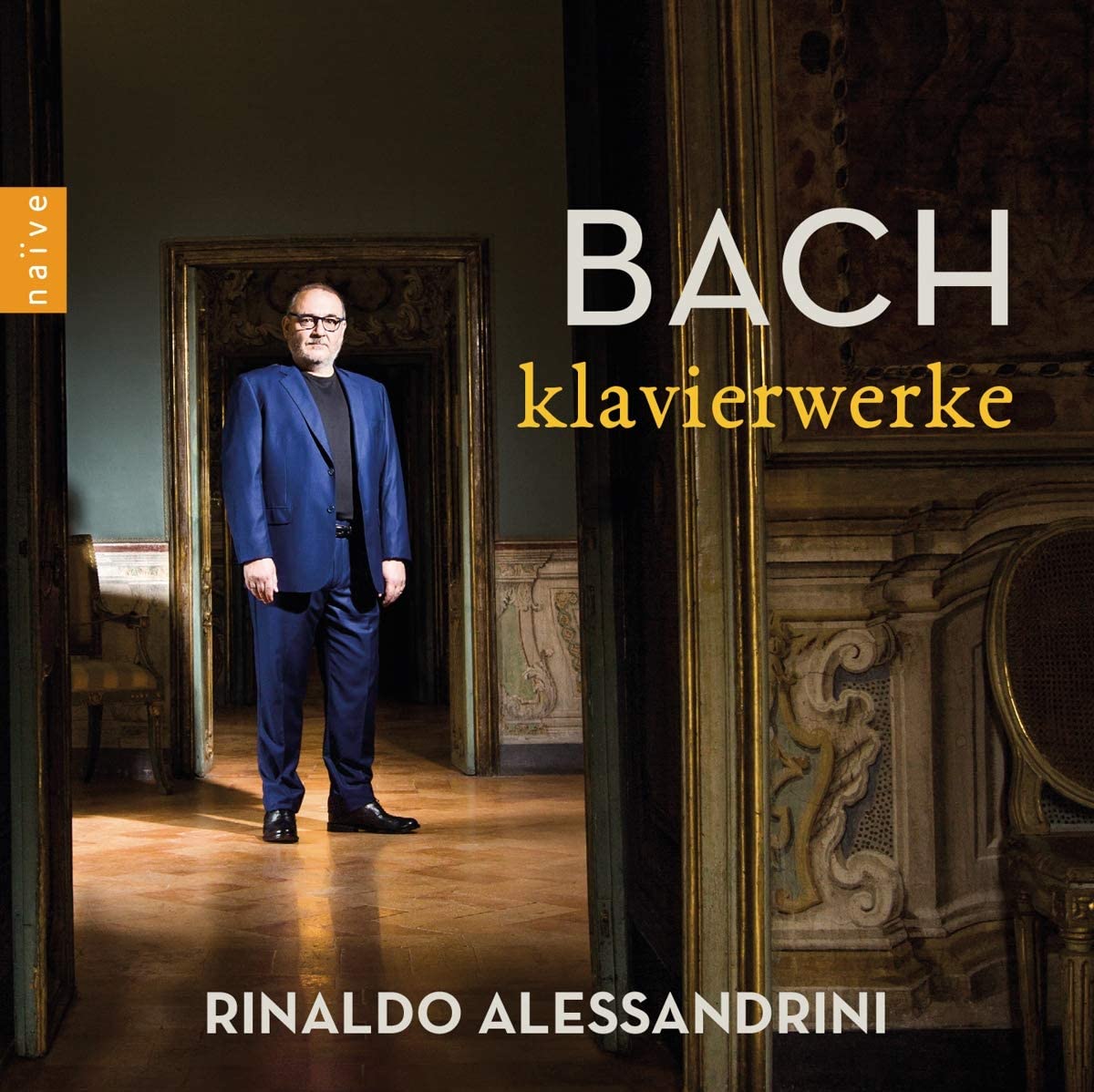 CD cover Alessandrini Bach Klavierwerke