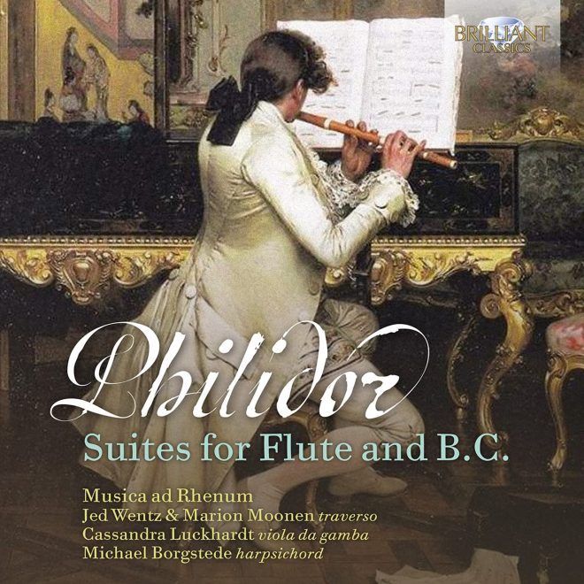 CD cover Philidor Suites for flute