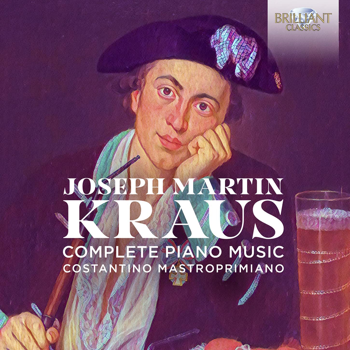 CD cover Krause Complete piano music