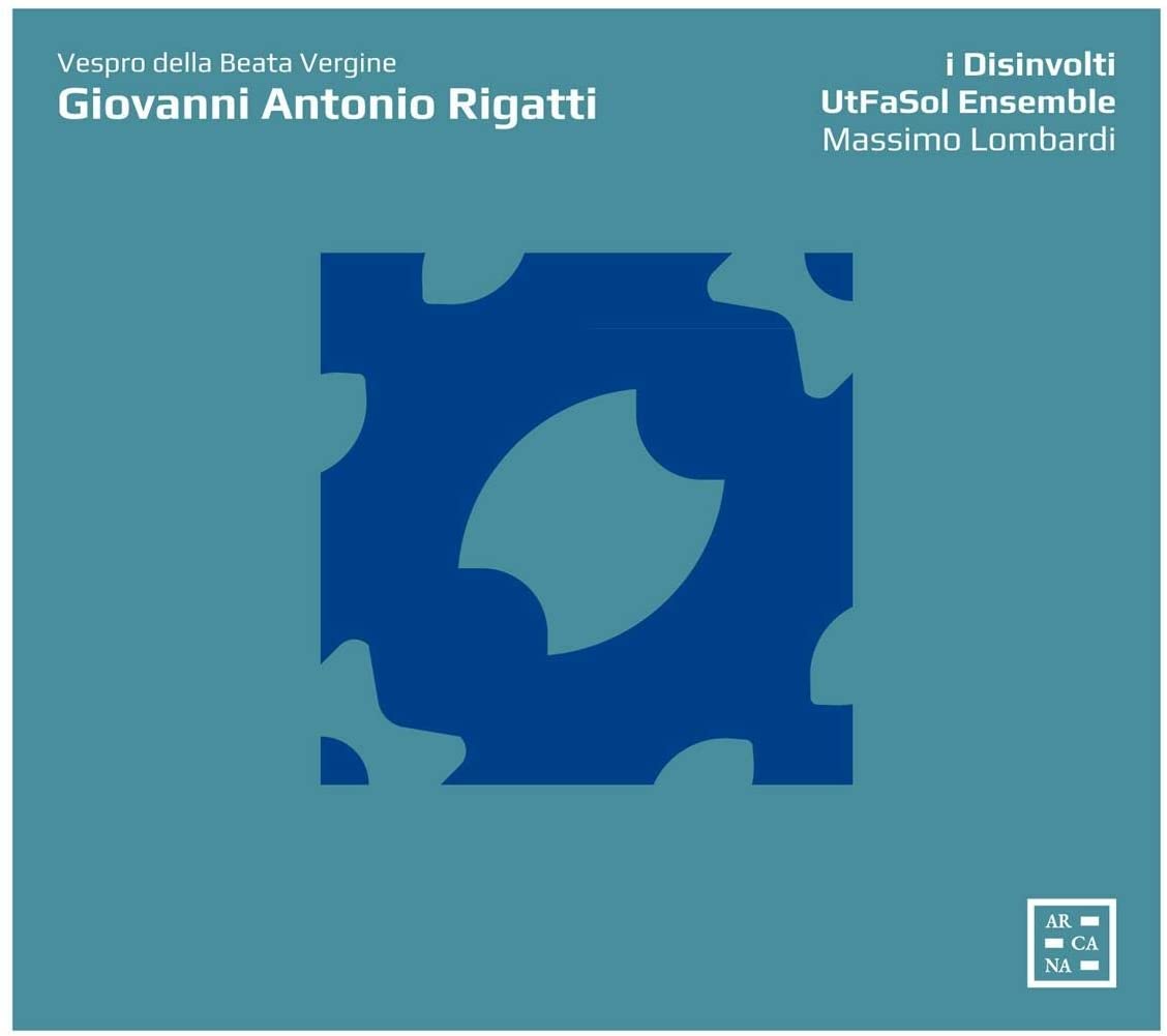 CD cover Rigatti Vespro della Beata Vergine