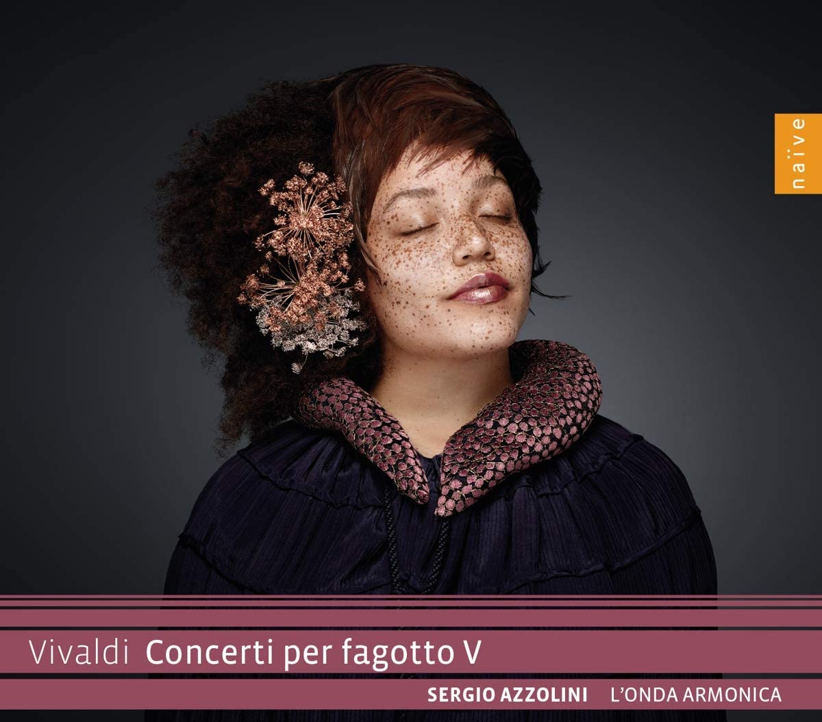 CD cover Vivaldi Concerti per fagotto V Azzolini L'onda armonico
