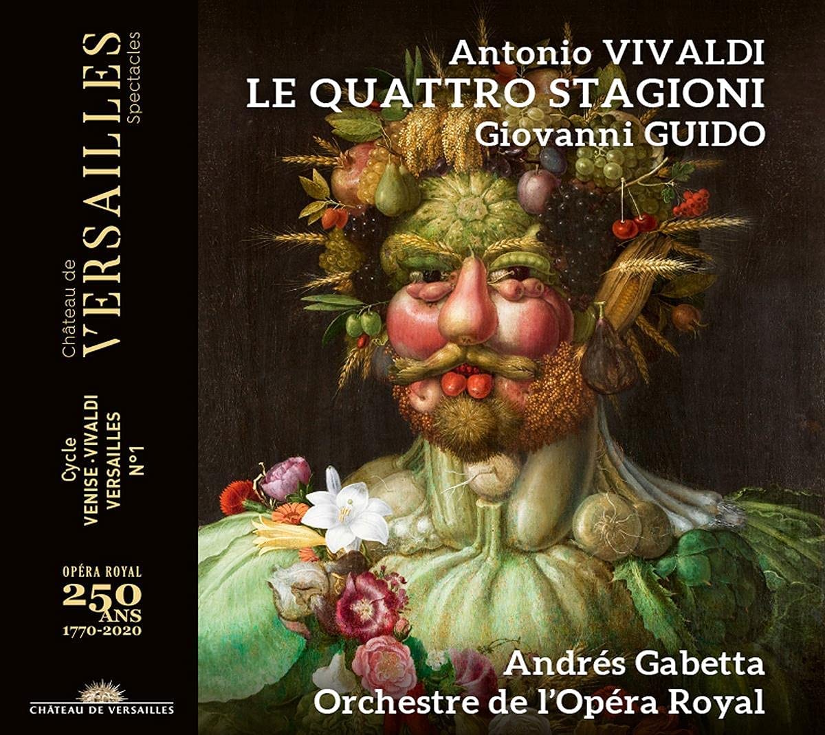 CD cover Vivaldi Guido Le quattro stagioni Andres Gabetta