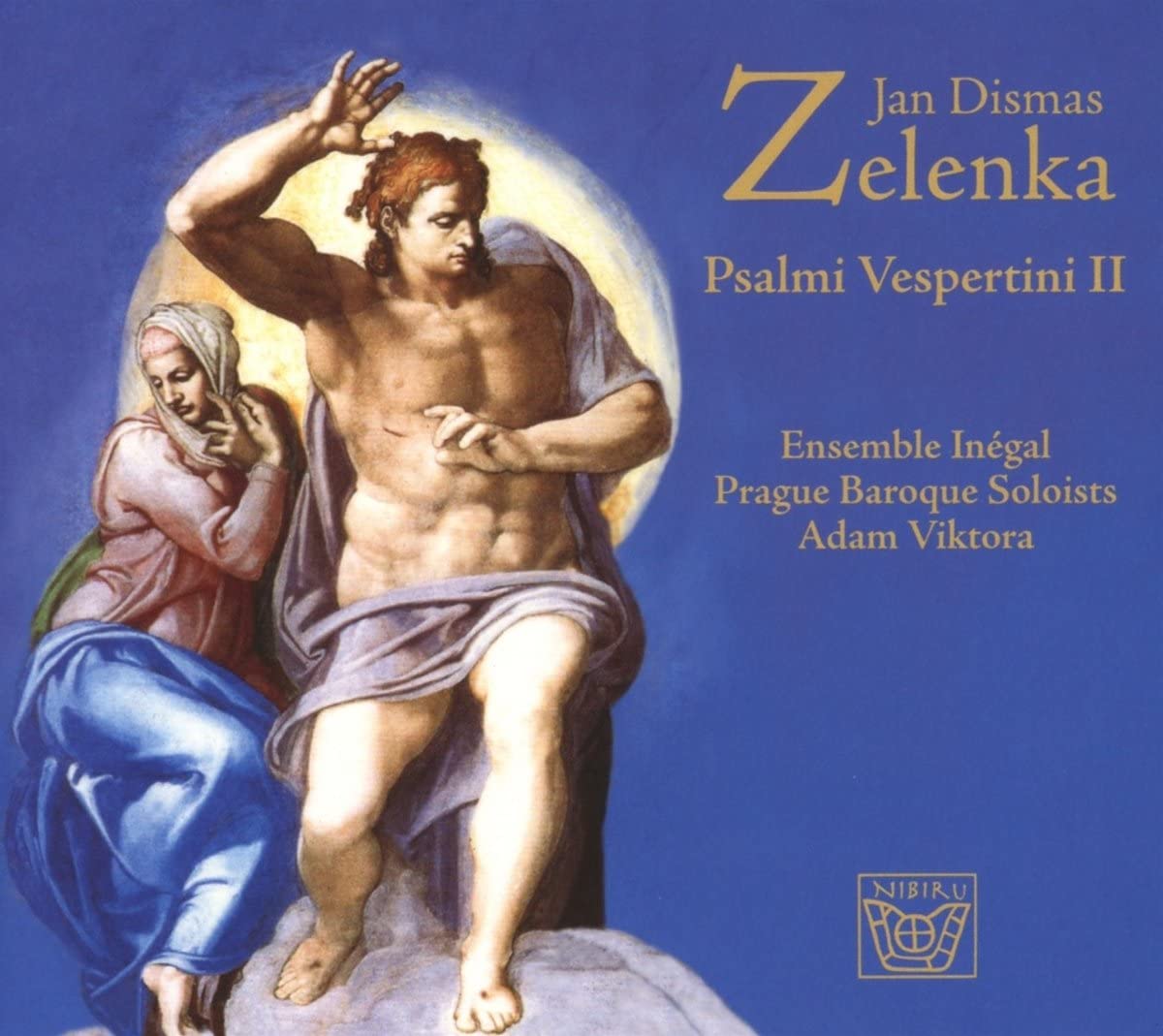 CD cover Zelenka Psalmi Vespertini II Ensemble Inégal Adam Viktora