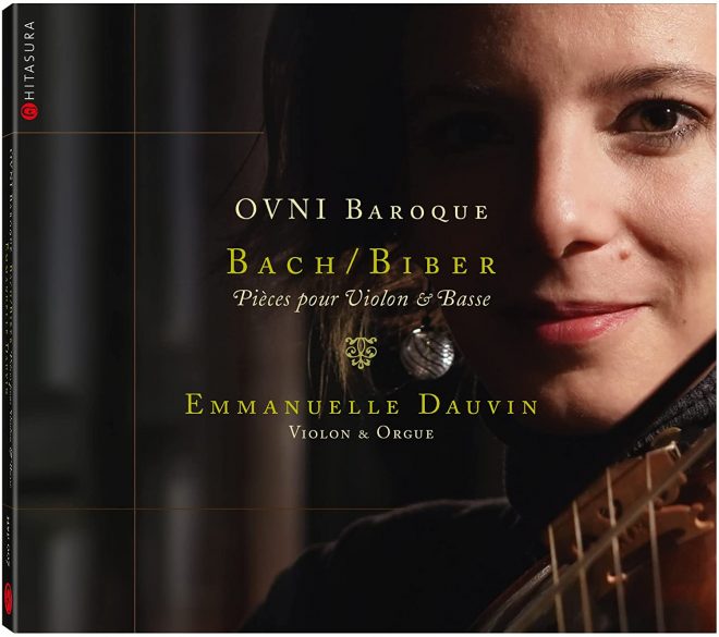 CD cover Immanuelle Dauvin Bach and Biber recital